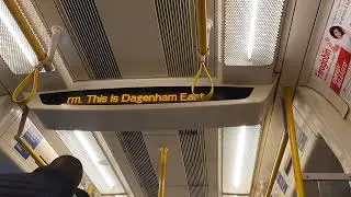 This is a District line train to Parsons Green