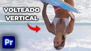 Cómo VOLTEAR VERTICALMENTE un Vídeo en Premiere Pro