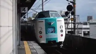 381系くろしお号 今宮通過