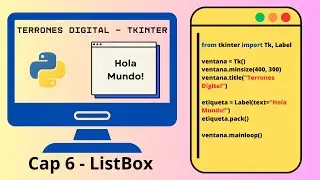 TKINTER - PYTHON - CAP 6 - LISTBOX