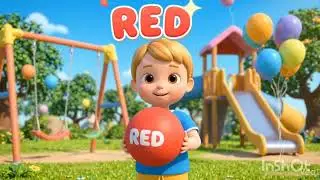 Baby Learns Colors with Fun Balloons 🌈 | Cocomelon Style Kids Song| 