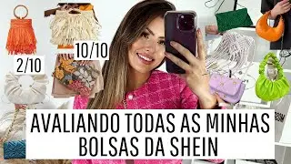 AVALIANDO TODAS AS MINHAS BOLSAS DA SHEIN