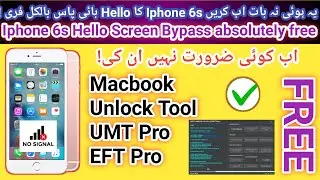 Iphone 6s Hello Screen bypass free iOS 15.7.9 | Iphone 6s icloud bypass free | TECH City 2.0