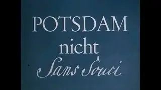 Potsdam nicht Sans Souci NVA Film DDR 1984