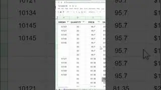 Zoom in Google Sheets