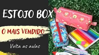 Estojo Box - o estojo mais vendido em volta as aulas