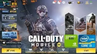 🔴 REVIEW 🎮 Playing Call of Duty Mobile on Low End Spec CPU 4Gb RAM