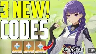 NEW SEPTEMBER GENSHIN IMPACT REDEEM CODES 2025 | FREE PRIMOGEMS & REWARDS | GENSHIN 6.0 CODES