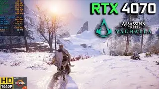 RTX 4070 Laptop | AMD Ryzen 7 7735HS | Assassin's Creed Valhalla Ultra High Settings 1440p