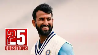25 Questions with Cheteshwar Pujara