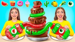 Шоколадный Фонтан Челлендж | Война Пранков c Jelly DO Challenge