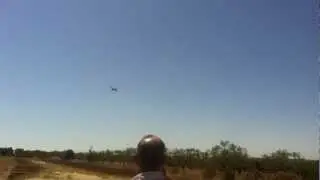 NITRO POWERED OLDTIMER - FLIGHT AND LANDING