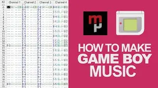 How to make music for your GAME BOY game, fast and simple - GB Studio and OpenMPT