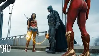 Wonder Woman Full cameo scene | The Flash movie clip