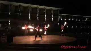 Fire show в Таиланде