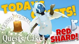 ALL Dailies - Season Candles, Quests, Treasure Cakes, and Red Shard - Daylight Prairie Oct 25