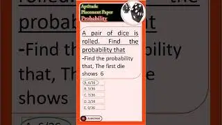 #2 - Probability | IT Placement | Aptitude | 