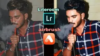 How to Edit Face photo  Editing airbrush tutorial || and || Lightroom tutorial  !