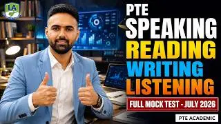 PTE Full Mock Test July 2026 | Most Repeated Real Exam Questions | Language Academy