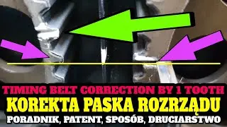 Jak skorygować pasek rozrządu bez luzowania napinacza? PORADNIK ZRÓB TO SAM