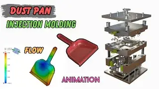 Injection Molding animation in Solidworks