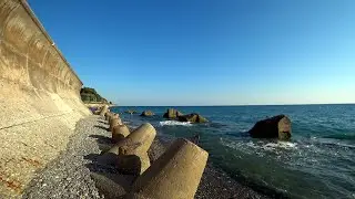 По пляжу от ЯКОРНОЙ ЩЕЛИ до НИЖНЕЙ БЕРАНДЫ / Along the beach from ANCHOR CRACK to LOWER BERANDA