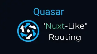 Quasar - Routing Like Nuxt In A Quasar Project!!!