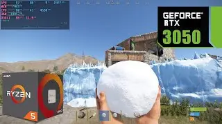 RUST | RTX 3050 MOBILE | WITH & WITHOUT UNDERVOLT | RYZEN 5 6600H