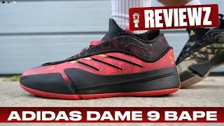 DAME TIME! | Adidas Dame 9 x Bape First Impressions | Toilet Reviewz