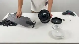 Installation video for Ohniyou ceiling fan GLX053