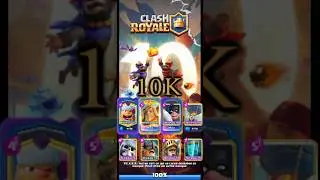 Clash Royal 10 years, 10 000 trophy