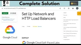 Set Up Network and HTTP Load Balancers | QuikLabs Solution | 30 Days Of Google Cloud