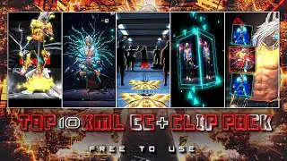 FREE FIRE TOP 10 XML CC + CLIPS | FREE FIRE CLIPS PACK | TOP 10 EMOTE CLIPS ⬇️ 