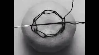 How to sew invisible stitches #invisiblestitch on a orange