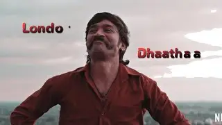 Jagame thanthiram - Dhanush - mass scene - London Thaatha 🤩