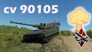 ЯДЕРКА за 7 минут на CV 90105 | Не Гайд На Шведскую Девочку | WarThunder | 18+