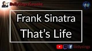 Frank Sinatra - That's Life (Karaoke)