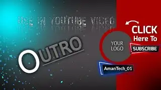 USE FULL OUTRO YouTube VIDEO🔥{END SCREEN VIDEO} (No Copyright).!!