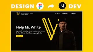 🔵 Part 4 : UI Design (2) | Redesign Website Using Next JS and Tailwind | TypeScript | Design to Dev