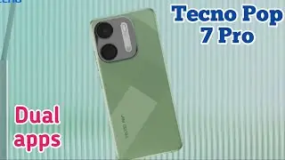 How To Enable Clone App In Tecno Pop 7 Pro, Dual App Enable In Tecno Pop 7 Pro, Tecno Pop 7 Pro