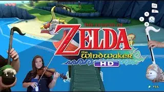 The Legend of Zelda: The Wind Waker - Outset Island - Otamatone + Violin Cover || mklachu