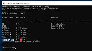 How to View Network Shares Using Command Prompt