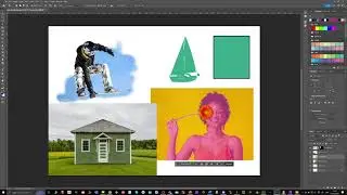 Selections and layers in Photoshop