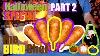 Pancake Sausage infused with Blueberry Syrup | Quick n Easy Recipe | The BIRD Chef HALLOWEEN Special