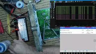 Bench testing alternator charging controls in a Ram Cummins ECU for a customer