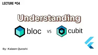 Cubit and bloc in flutter | Code with Kaleem