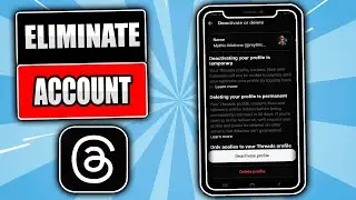 How to DELETE an INSTAGRAM THREADS ACCOUNT