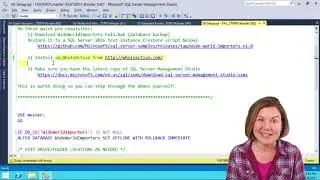 SSMS Shortcuts - Welcome
