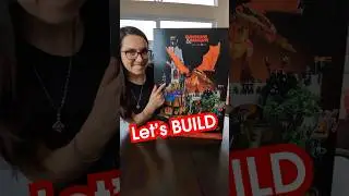 Dungeons & Dragons Red Dragon's Tale Lego Ideas Timelapse Build! #shorts