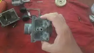 How the RX 115 motorcycle carburetor works and how each of its parts functions